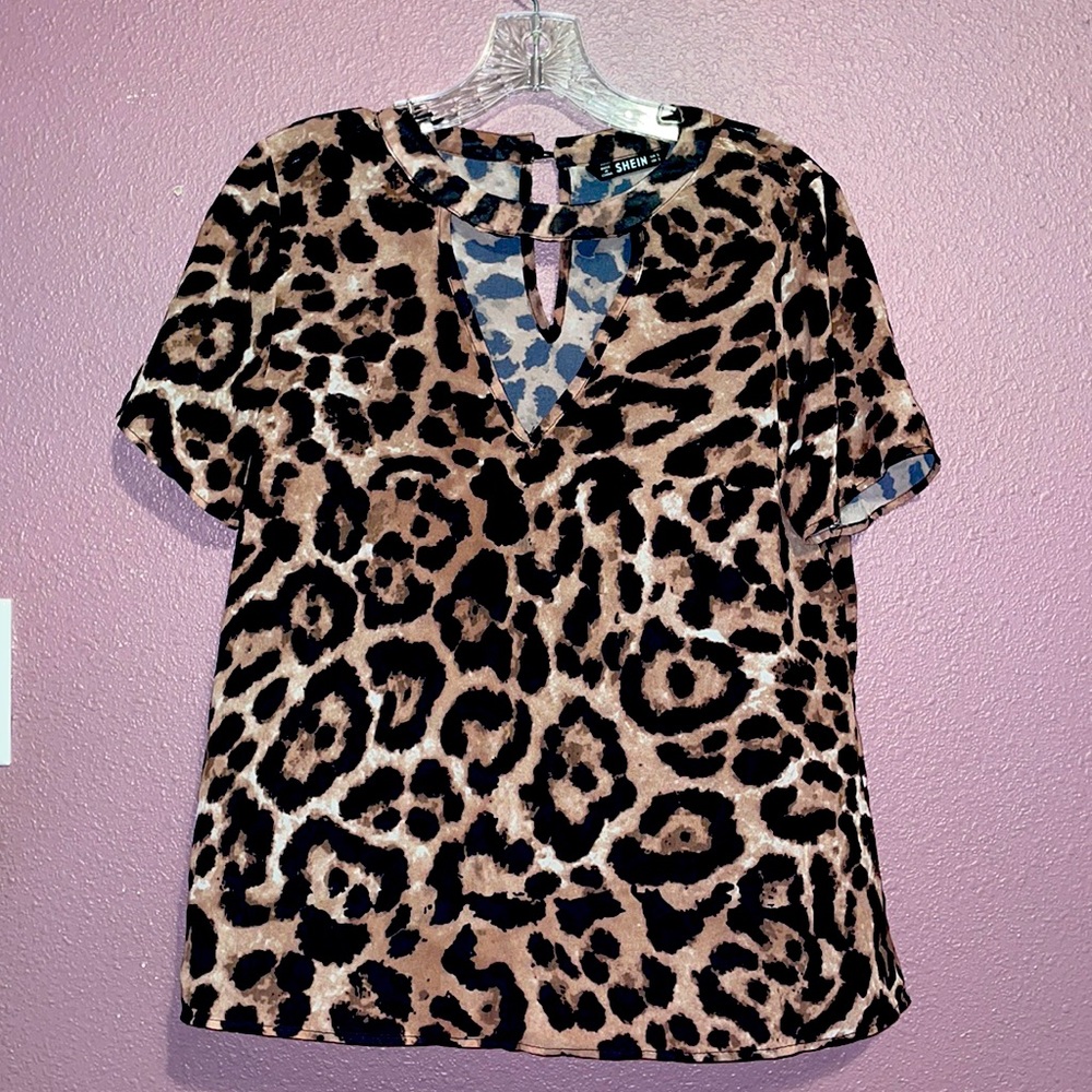Leopard Top